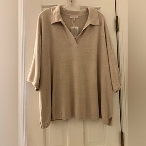 Barefoot Dreams Stone Collared Pullover